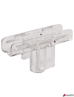 Держатель рамки POS, Т-образный, для сборки напольной стойки для трубок 9 мм. 290265