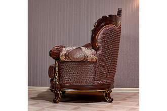 Кресло мягкая мебель ПАРАДИЗ, орех, сопрано, шоколад, арида, Москва