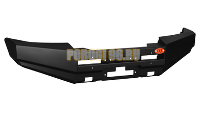 Передний силовой бампер серии Туризм без дуг на Suzuki Jimny III 2005-2012 (02.156.01)