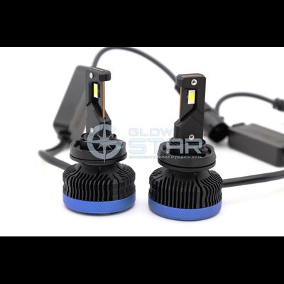 Светодиодные лампы H11/H8/H9 Aozoom P5 с радиатором, 12V, 35W, 6000K, чип Korea WT35