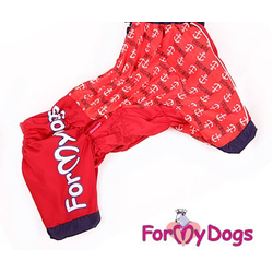 Дождевик Якорь красный