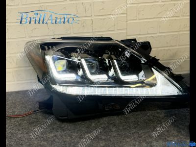 Фары Lexus LX 570 2012-2015 LED 3 линзы стиль 20г.