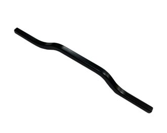 Ручка-скоба №21552, 160-192 мм (подходит на 160 и на 192 мм), черный матовый