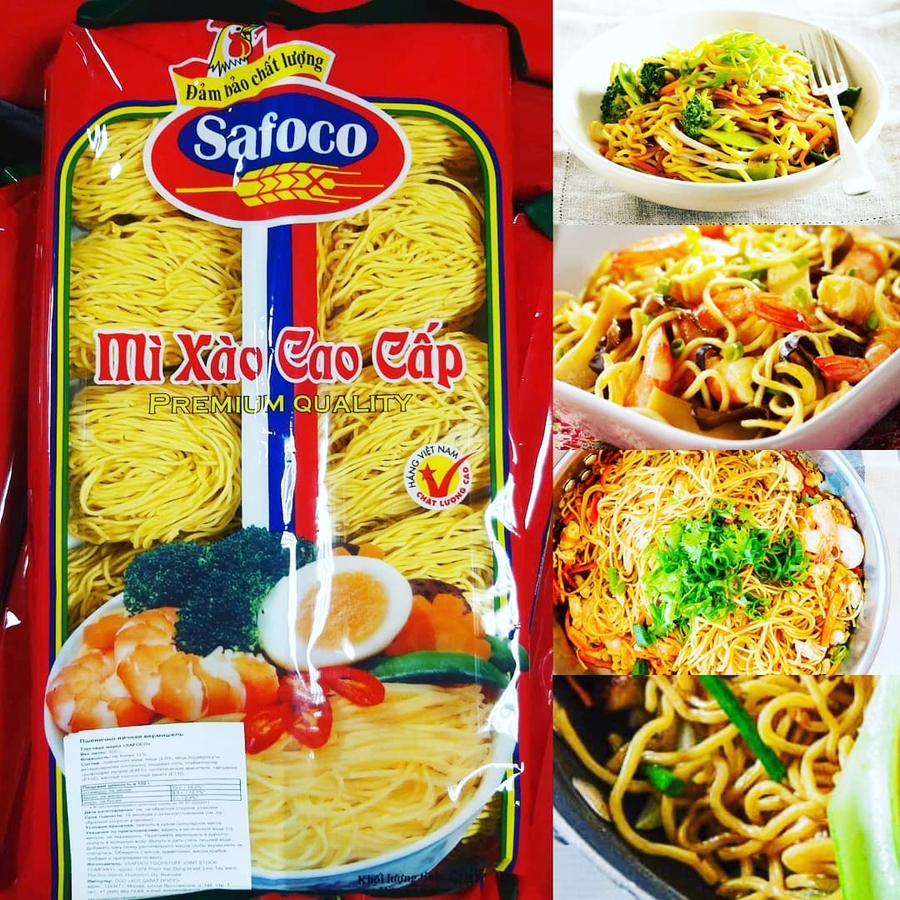 Яичная лапша MI XAO CAO CAP Safoco 500 г (Вьетнам)
