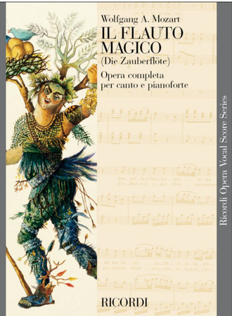 Mozart, W.A. Il flauto magico  Klavierauszug broschiert (it/dt)