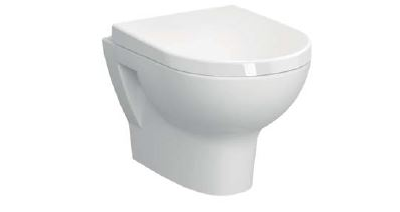 Комплект подвесного безободкового унитаза с толстой крышкой дюропласт с микролифтом VitrA Zentrum, (c инсталляцией и панелью управления глянцевый хром), 9012B003-7206