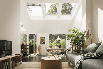 VELUX PREMIUM дистанционное управление, дерево или белый полиуретан