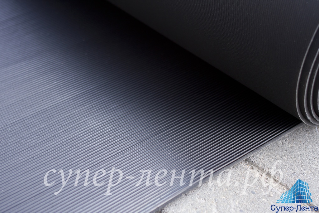 Резиновая дорожка \"Полоса\" узкий риф - купить в Нижнем Новгороде