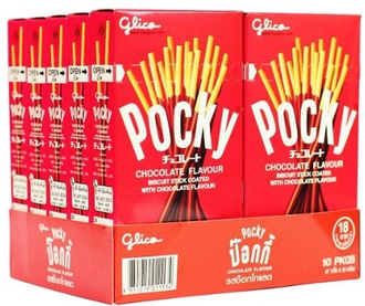 Бискитные палочки Pocky Biscuit Sticks Chocolate, 47гр