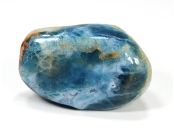 Апатит синий, галтовка, Бразилия (32*19*18 мм, 18 г) №28446