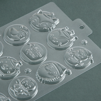 Форма для шоколада "Новогодняя", 21 х 14 см