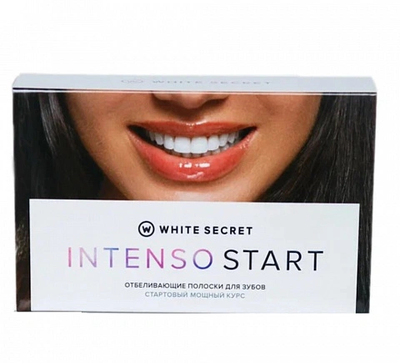 Отбеливающие полоски intenso Start, 7шт