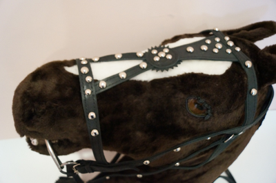 Узда выездная(черная)