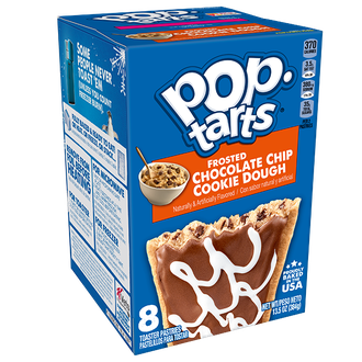 Печенье Pop-Tarts Chocolate Chip Cookie Dough 384 гр (8 шт)