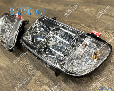 Фары Toyota Land Cruiser 100 светлые