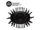 Фен-щетка HOT TOOLS Black Gold Volumiser Set.