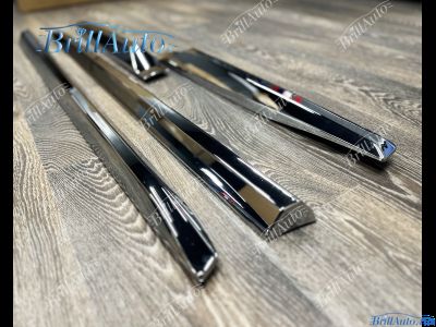 Молдинги Toyota Prado 150 стиль 2023 хром