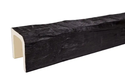 Декоративная балка из полиуретана Country Decor (WOOD LOOK) Б2 рубленая (120х120) темная олива