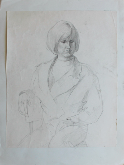 "Письмо" бумага карандаш 2001 год