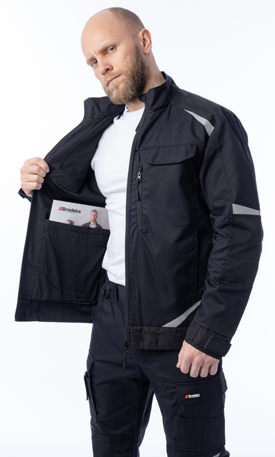 Куртка BRODEKS KS 202 цв. чёрный