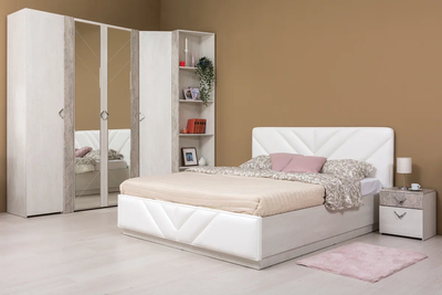 Тумба прикроватная Амели 13.78  Шелковый камень