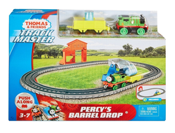 Thomas & Friends Набор игровой Трек мастер Перси и падающий бочонок GFJ77