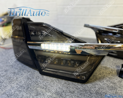 Стопы Toyota Camry 55 стиль Mercedes черные тонированные