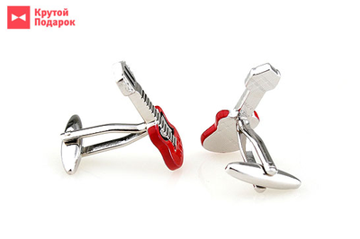 запонки в виде гитар