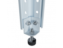 Регулируемая опора для металлического стеллажа (пластик)