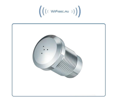 Dahua DH-HAP120-V. Вандалостойкий всепогодный конденсаторный микрофон для систем видеонаблюдения (-20 до +60 Гр. С)