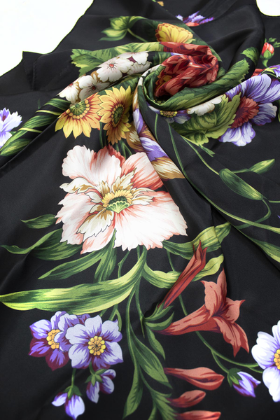 Павловопосадский платок Итальянский полдень 1281-18