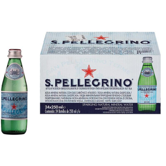 Вода минеральная S.Pellegrino газированная 0.25 л