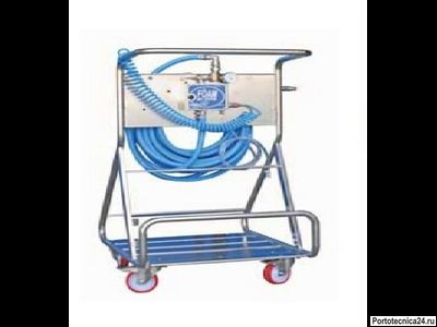 Моб. установка с пеногенер. системой &quot;FOAM AIR SYSTEM&quot; 2-8 бар, с подачей воздуха,, на 2 ср-ва