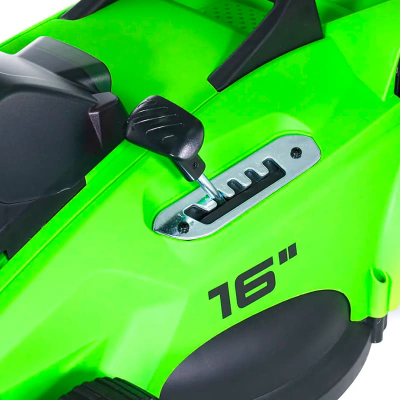 Аккумуляторная газонокосилка Greenworks GD40LM16X