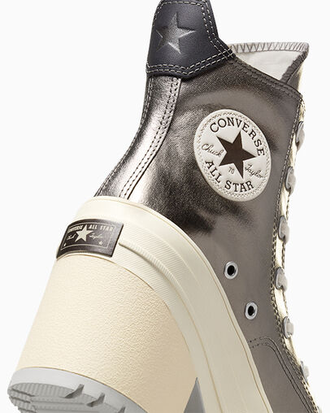 Converse Chuck 70 De Luxe Heel Metallic Gunmetal