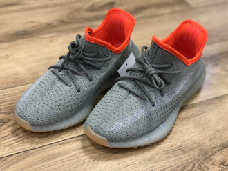 Кроссовки YEEZY BOOST 350 V2 Grey/Orange