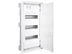 Электрический распределительный щит 3 ряда, 42 модуля Solera Metalbox, белый