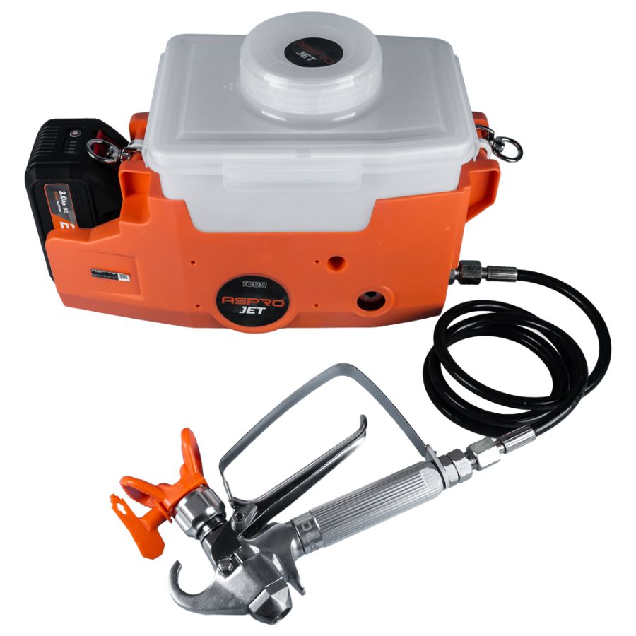 ASPRO JET 1000 аккумуляторный краскопульт - комплект