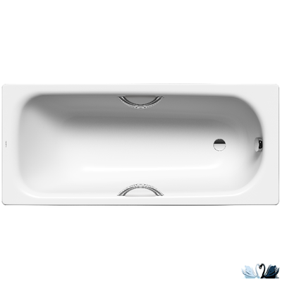 хВанна Kaldewei Saniform Plus Мод 337 180 x 80 см с отверстиями для ручек, стальная толщина стали 3,5 мм