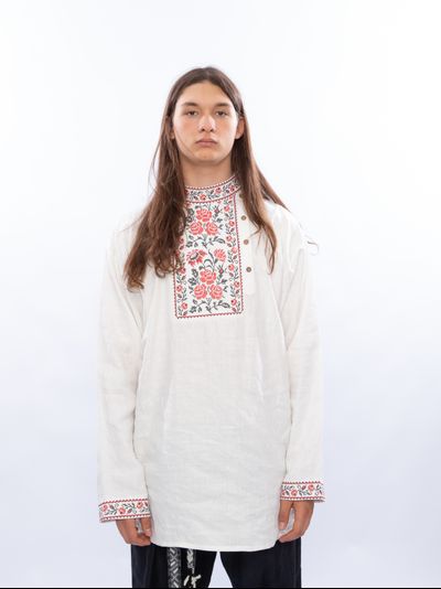 Славянская рубаха &quot;Цветочная&quot;