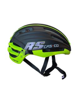 Велосипедный шлем CASCO SPEEDairo RS black-neon yellow
