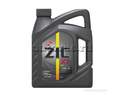 Масло моторное ZIC X7 LS 10W40 синтетическое 4 л 162620