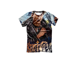 Футболка 3D с полной запечаткой Сектор Газа, Юрий Хой №58