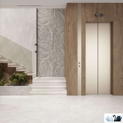 Керамогранит Ocean Ceramic Rocky Bianco PRO светло-серый 60 x 120 см матовый