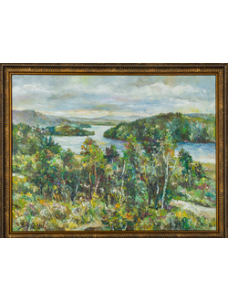 Пейзаж Нижнетуринский пруд Круглова Ирина