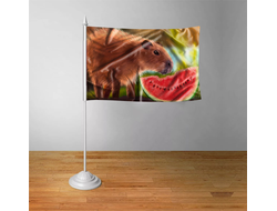 Флажок настольный Капибара, Kapibara-san №39