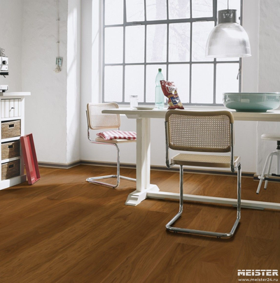 Паркетная доска Meister Дуб Гармония Веттерштайнальм 8833 в интерьере