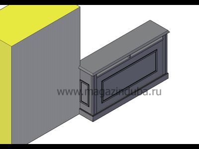 Барная стойка (столешница с живым краем)