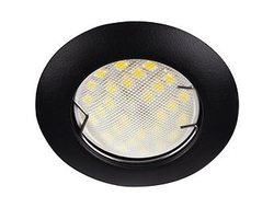 Ecola MR16 GU5.3 DL92 св-к выпуклый Черный матовый 30x80 Light FU1612EFY