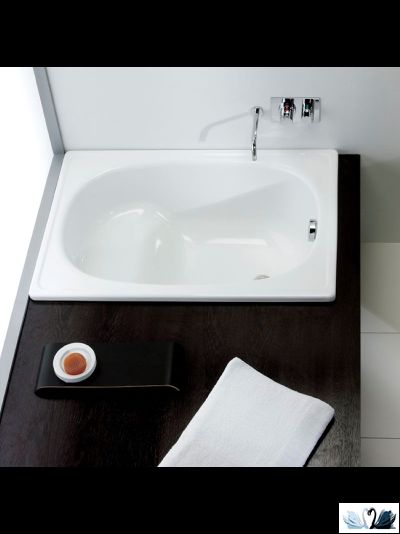 Ванна стальная BLB EUROPA 120х70 см, с местом для сидения, толщина стали 2,3 мм